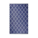 Piazza Outdoor Rug (Navy/Cream) - 120cm x 180cm (Medium) (Outer Ctn Qty: 24)