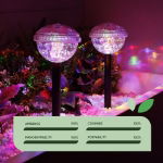 Pair of Solar Disco Stake LED Lights (Outer Ctn Qty: 24)