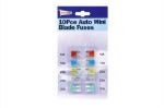 10 pce Fuse Set Mini Pack of 10 (Box Qty: 50)