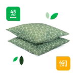 Outdoor Pair Of Scatter Cushions - Green Cube (Outer Ctn Qty: 18)