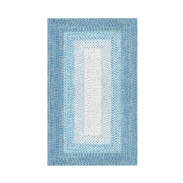 Jute-Style Indoor & Outdoor Rug - Ocean Blue - 80cm x 150cm (Outer Ctn Qty: 9)