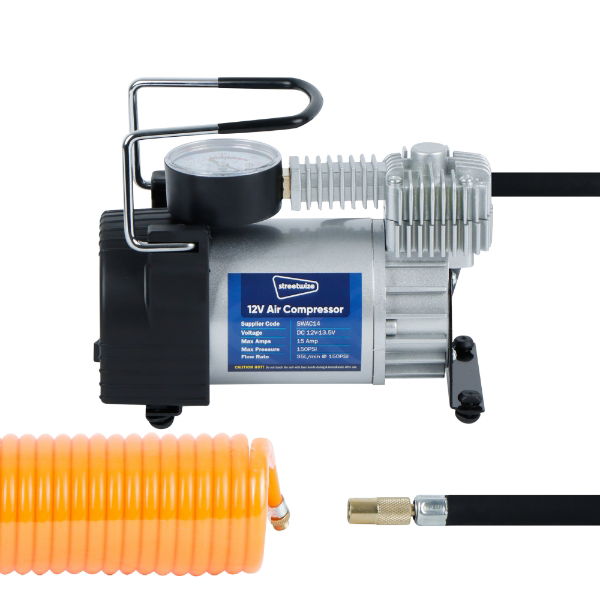 150PSI 12V Kruga Metal Air Compressor (Box Qty: 4)