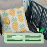 Outdoor Pair Of Scatter Cushions - Pineapple (Outer Ctn Qty: 18)