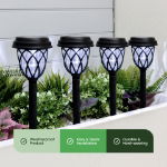 Solar Pathway Stake Lights (Pack of 4) (Outer Ctn Qty: 12)